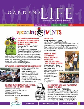 January-February 2017 Gardens Life brochure